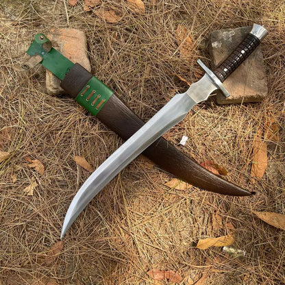 Hand Forged 19 Inch Gurkha Seax Knife | Handmade Gurkha Knife