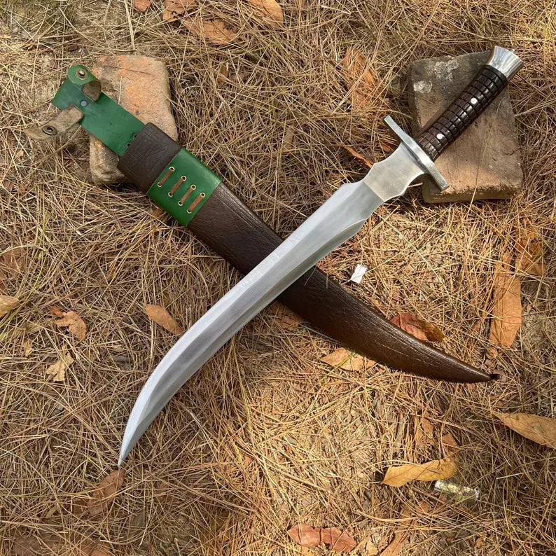 Hand Forged 19 Inch Gurkha Seax Knife | Handmade Gurkha Knife