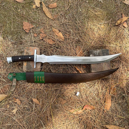 Hand Forged 19 Inch Gurkha Seax Knife | Handmade Gurkha Knife