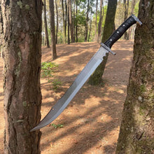 Cargar imagen en el visor de la galería, 21 Inch Hand Forged Gurkha Seax Knife | Hand Forged Gurkha Knife
