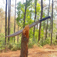 Cargar imagen en el visor de la galería, 21 Inch Hand Forged Gurkha Seax Knife | Hand Forged Gurkha Knife

