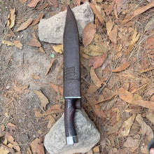 Cargar imagen en el visor de la galería, Handmade Seax Knife | Farmers Using Hand Forged Gurkha 15.5 Inch Carbon steel Knife
