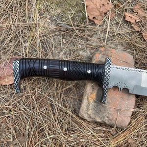 21 Inch Hand Forged Gurkha Seax Knife | Hand Forged Gurkha Knife