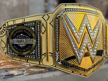 Cargar imagen en el visor de la galería, Wrestle Mania 41 Los Vegas Wrestling Championship Replica Title Belt 2mm Plates Adult Size
