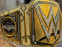 Cargar imagen en el visor de la galería, Wrestle Mania 41 Los Vegas Wrestling Championship Replica Title Belt 2mm Plates Adult Size

