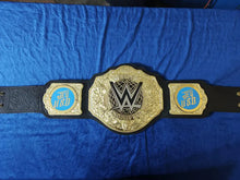 Cargar imagen en el visor de la galería, New World Heavyweight Championship Title Replica Belt, 6MM Casting, Adult size with Jey Uso Side Plates, New World Heavyweight Belt
