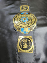 Cargar imagen en el visor de la galería, New Intercontinental Heavyweight Wrestling Champion Title Belt, Dominik Mysterio side plate 2mm Metal, Adult Size
