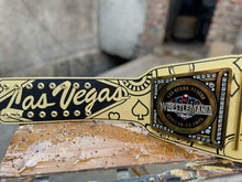 Cargar imagen en el visor de la galería, Wrestle Mania 41 Los Vegas Wrestling Championship Replica Title Belt 2mm Plates Adult Size
