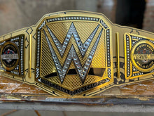 Cargar imagen en el visor de la galería, Wrestle Mania 41 Los Vegas Wrestling Championship Replica Title Belt 2mm Plates Adult Size
