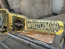 Cargar imagen en el visor de la galería, Wrestle Mania 41 Los Vegas Wrestling Championship Replica Title Belt 2mm Plates Adult Size
