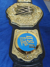 Cargar imagen en el visor de la galería, New World Heavyweight Championship Title Replica Belt, 6MM Casting, Adult size with Jey Uso Side Plates, New World Heavyweight Belt
