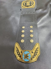 Cargar imagen en el visor de la galería, New Intercontinental Heavyweight Wrestling Champion Title Belt, Dominik Mysterio side plate 2mm Metal, Adult Size
