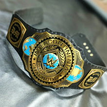 Cargar imagen en el visor de la galería, New Intercontinental Heavyweight Wrestling Champion Title Belt, Dominik Mysterio side plate 2mm Metal, Adult Size
