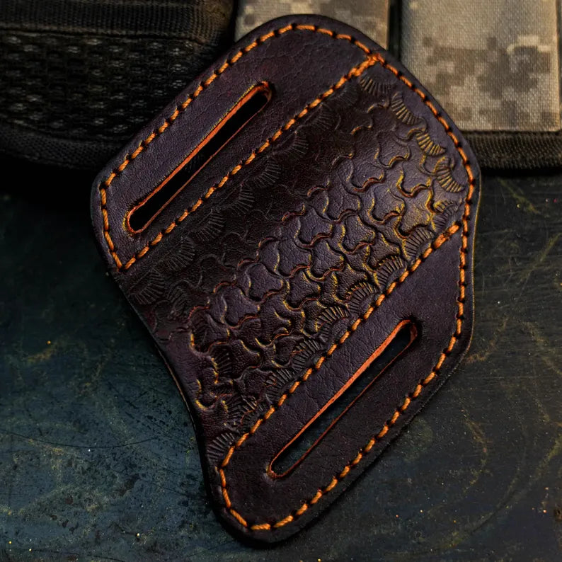 Handmade Damascus Knife with Camel Bone Handle Arham Cutlery