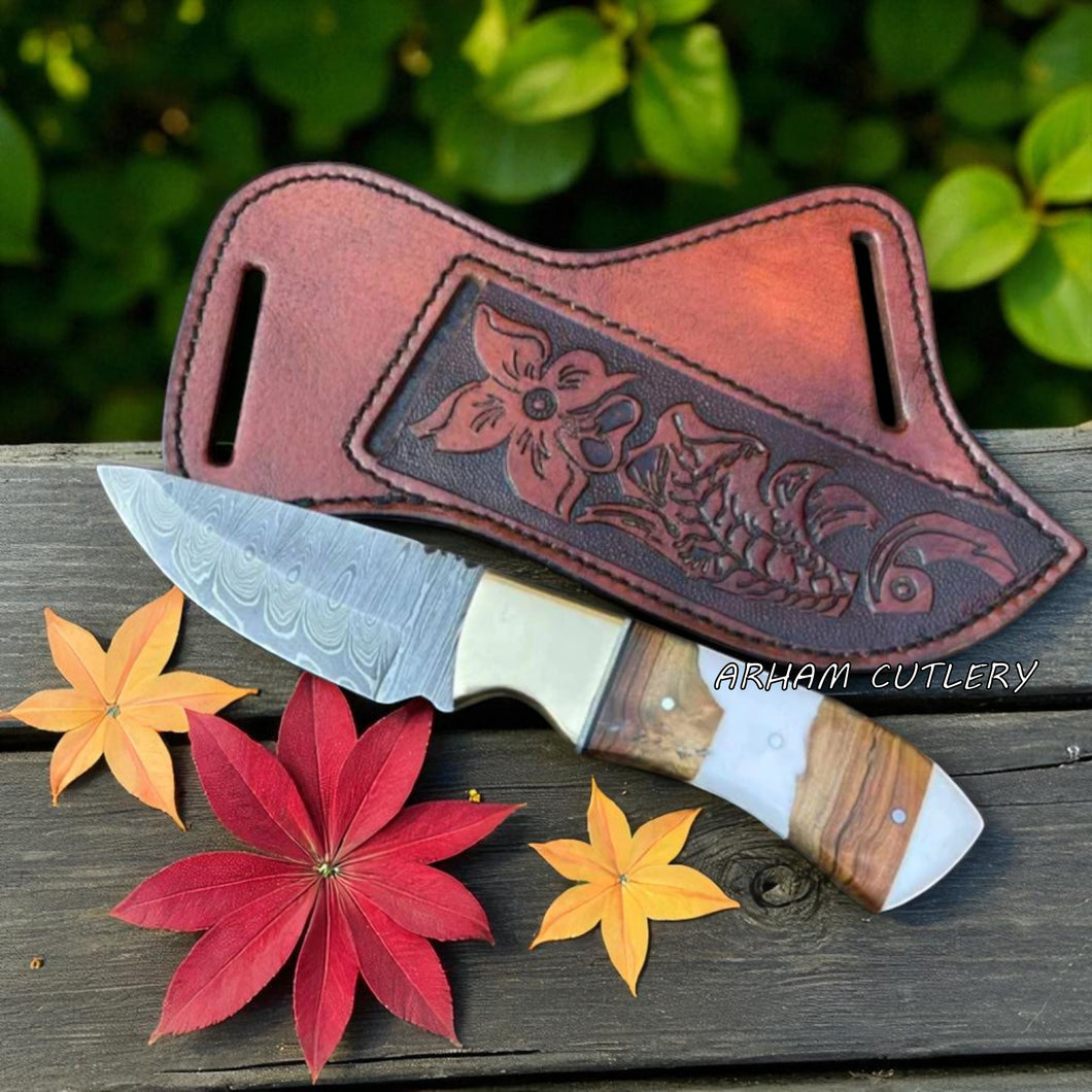 Ironwood Bloom Skinner Knife – 9