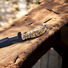 Lade das Bild in den Galerie-Viewer, Handmade VG10 Custom Pine Cone Chopper Hunting Camping TANTO Sport Knife
