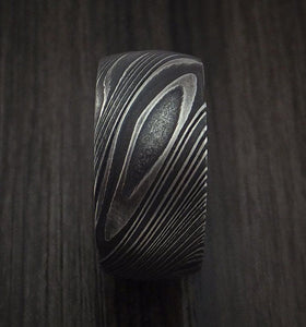 Custom Handmade Damascus Steel Ring for Men and Women A-125 - Arham Cutlery