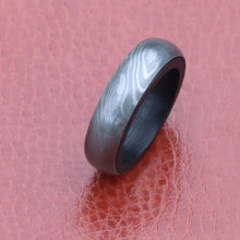 Lade das Bild in den Galerie-Viewer, Custom Handmade Damascus Steel Ring for Men and Women A-129 - Arham Cutlery
