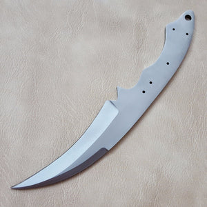 Custom Handmade Stainless Steel Blank blade Hunting Knife A-106 - Arham Cutlery