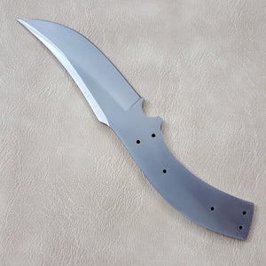 Custom Handmade Stainless Steel Blank blade Hunting Knife A-108 - Arham Cutlery