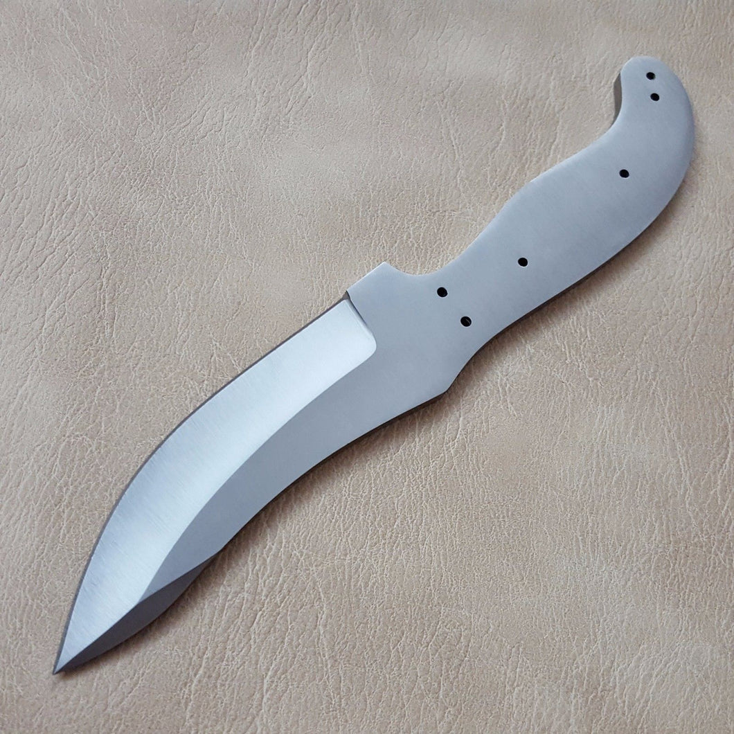 Custom Handmade Stainless Steel Blank blade Hunting Knife A-109 - Arham Cutlery