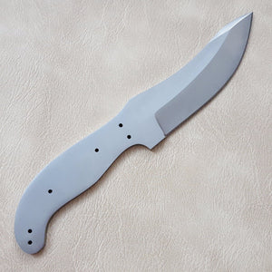 Custom Handmade Stainless Steel Blank blade Hunting Knife A-109 - Arham Cutlery