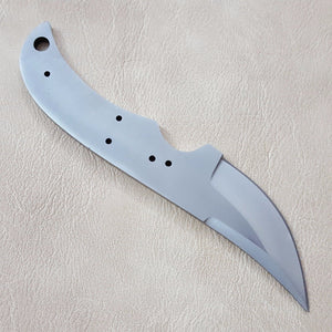 Custom Handmade Stainless Steel Blank blade Hunting Knife A-110 - Arham Cutlery