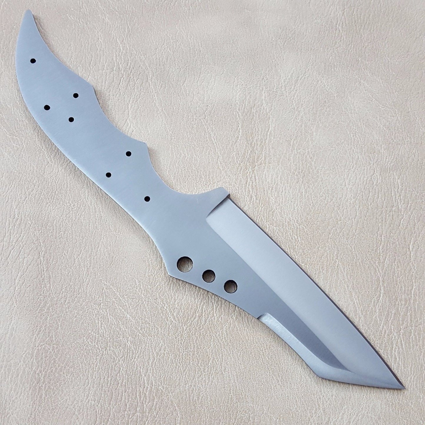 Custom Handmade Stainless Steel Blank blade Hunting Knife A-102 - Arham Cutlery