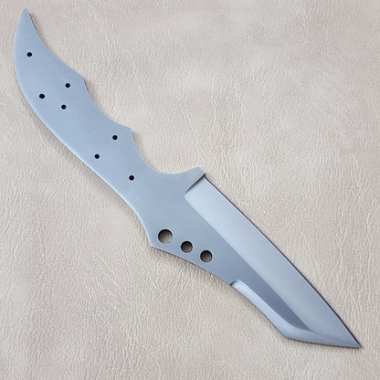 Custom Handmade Stainless Steel Blank blade Hunting Knife A-102 - Arham Cutlery
