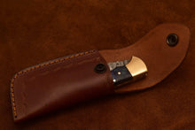Lade das Bild in den Galerie-Viewer, Custom Handmade Damascus Steel Blade, Back Lock, Folding Knife by Arham Cutlery | A-02 - Arham Cutlery
