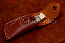 Cargar imagen en el visor de la galería, Custom Handmade Damascus Steel Blade, Back Lock, Folding Knife by Arham Cutlery | A-47 - Arham Cutlery
