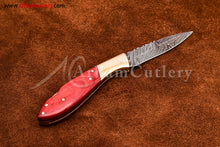 Load image into Gallery viewer, Custom Handmade Damascus Steel Blade, Back Lock, Folding Knife by Arham Cutlery | A-55 - Arham Cutlery
